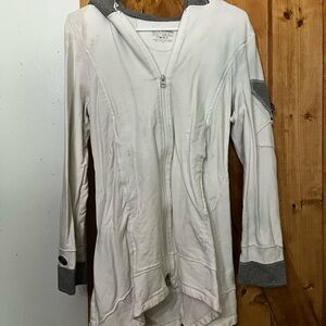 Neon Buddha White and Gray Jacket